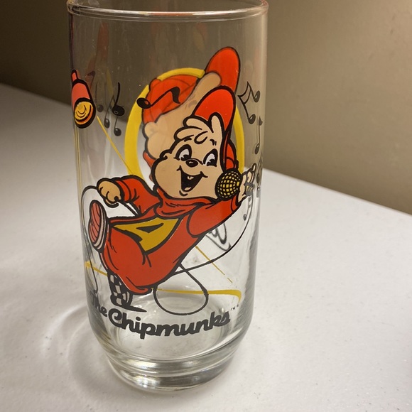 Vintage Alvin and The Chipmunks Drinking Glass - Picture 2 of 5
